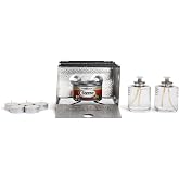 Sterno Emergency Preparedness Kit with Stove &amp; Candles | Folding stove, 2 liquid wax candles (50 hours each), 5 tealights (5 hours each), 1 can of Sterno Canned Heat