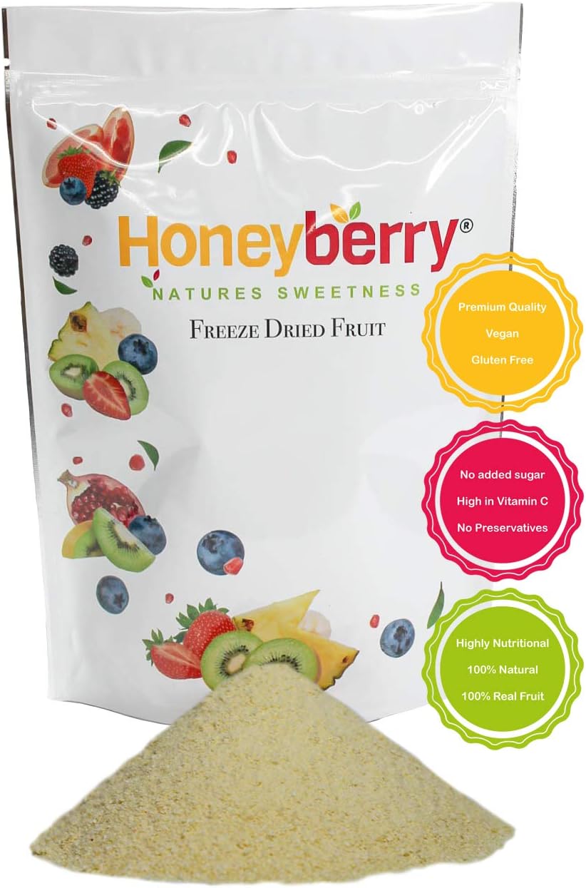 Freeze Dried Pineapple Powder (100g) No Added Sugar, 100 Natural