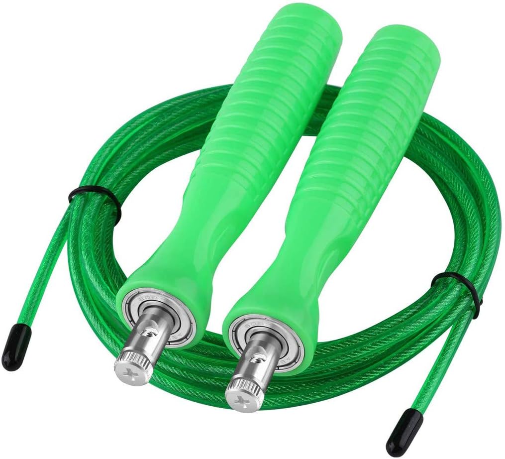FORUU 2020 New Adjustable Jump Rope for Adult Kids Beginners Portable Durable Exercise Fitness Skipping Rope for Sale Workout at Home Best Jump Rope for Cardio Weight Loss Best Gift Under 10 Dollar