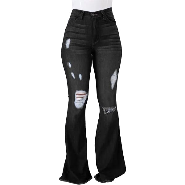 Jueshanzj Women's High Waist Skinny Jeans - Denim Pencil Pants, Stretchy Comfort Fit