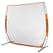 Outroad 7x7 ft Portable Golf Net Hitting Pitching Practice Driving with Carry Bag,Training for Outdoor,Indoor,Backyard (Orange)