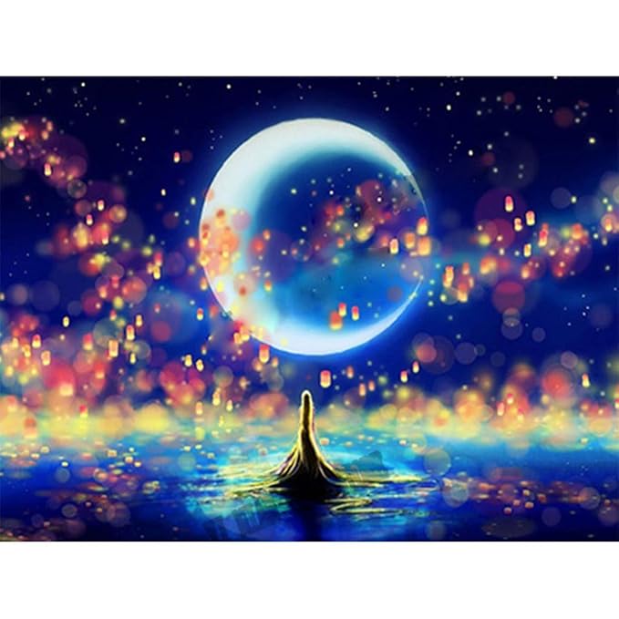 YWLINK DIY 5D Planeta Conjunto De Pintura De Diamante Pintura ...