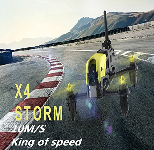 HUBSAN H122D X4 Storm Quadrocopter Drohne mit 1M Kamera Micro FPV Racing Drohne 3D Flip RC Quadrocopter