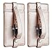 Travelambo Synethic Leather Luggage Tags & Bag Tags 2 Pieces Set Various Colors