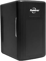 Koolatron Retro Mini Fridge 6L 12V AC/DC Table Top Cooler Warmer Black view 7