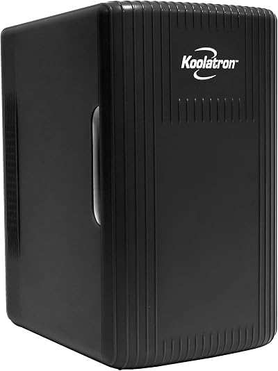 Koolatron Retro Mini Fridge 6L 12V AC/DC Cooler Warmer Travel Table Top