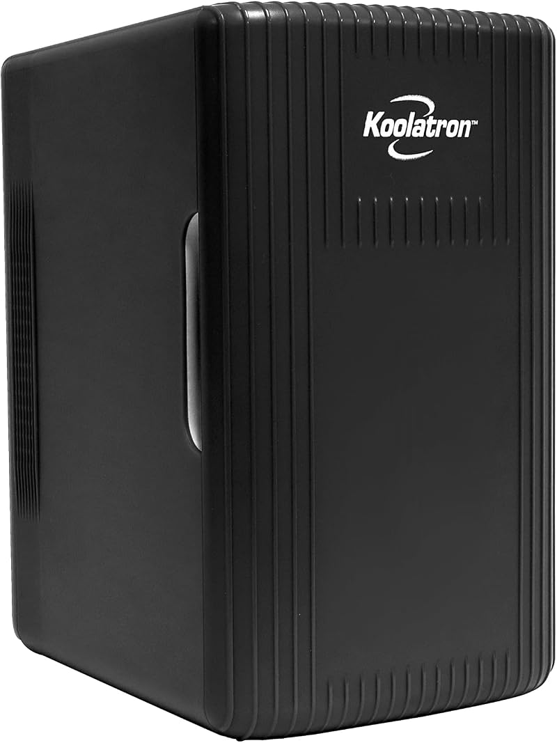 Koolatron Retro Mini Fridge 6L 12V AC/DC Cooler Warmer Travel Table Top