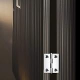Eruinfang 12 Pieces Stainless Steel 44x32x1mm Folding Butt Hinges 2'' view 7