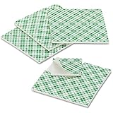 Adhesive Tabs Mounting Squares Tapes, 1-Inch 16 Tabs