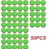 Lot 50pcs Refill Compatible with Vortex 50-disc Refill Elite Dart ,50pcs , Nerf Vortex 50-disc Refill Pack (Green)