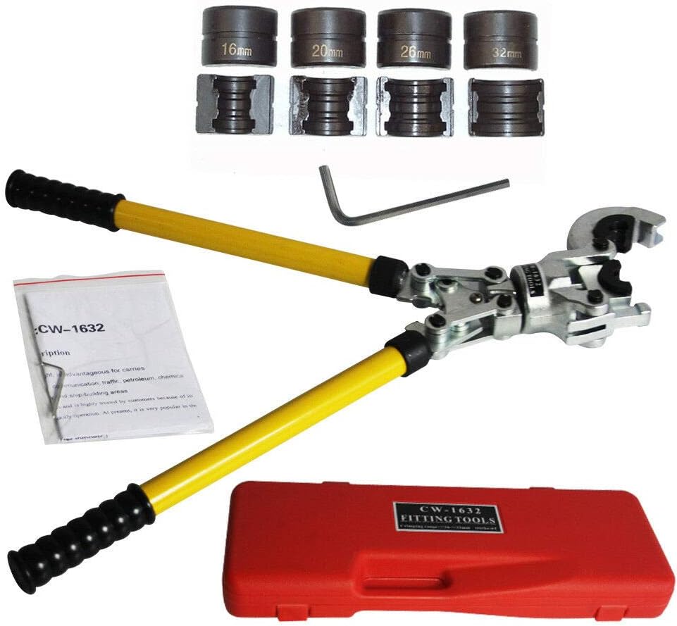 Pinze Tubi Multistrato Ganasce Per Tubi Multistrato TH16 20 26 32   Per Tubi In Alluminio Plastica, PEX E Rame Ganasce Crimpatura Th