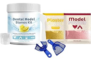 Tooth Molding Kit | with Tray Teeth Shape Craft Supplies - Fake Tooth Model Making Kit - for Men Women Students Kids Classroo