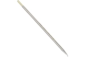 Metcal STTC-144 STTC Series Soldering Cartridge for Most Standard Applications, 775°F Maximum Tip Temperature, Conical Sharp Bent 30° Long Reach, 0.5mm Tip Size, 14.5mm Tip Length