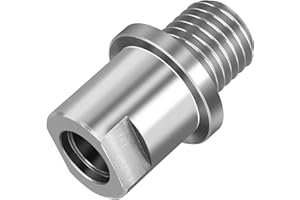 PNBO Woodworking Lathe Headstock Spindle Adapter Shopsmith 5/8" to 1" x 8tpi