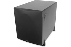 Definitive Technology ProSub 1000 - High Output Compact 300W 10" Powered Subwoofer | Heart-thumping Sound for Home Theater Sy