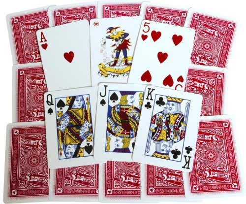 Ace 100% Plastic Playing Cards _ Bundle of 6 Decks _ Plus 6 Bonus Dice