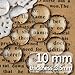 Rosebeading Clear Glass Cabonchon Wholesale,Crystal Magnify Cabochon (10mm)