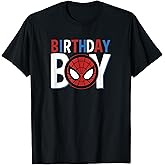 Marvel Avengers Classic Spider-Man Birthday Boy T-Shirt