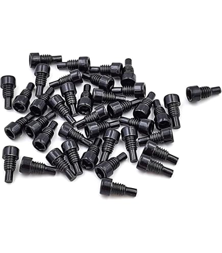 Funn Pedal Pins Studs for Black Magic Pedals (Black)