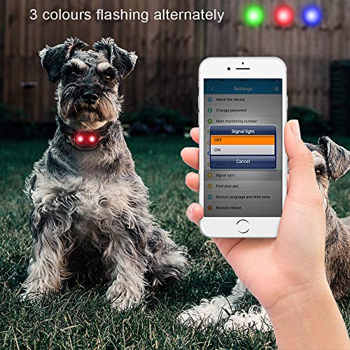 BARTUN GPS Dog Tracker, RealTime Tracking Collar Device, APP Control