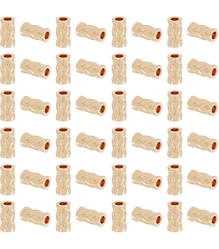 100-Piece 14k Gold Filled 2x2mm Crimp Tube Beads For Jewelry Making