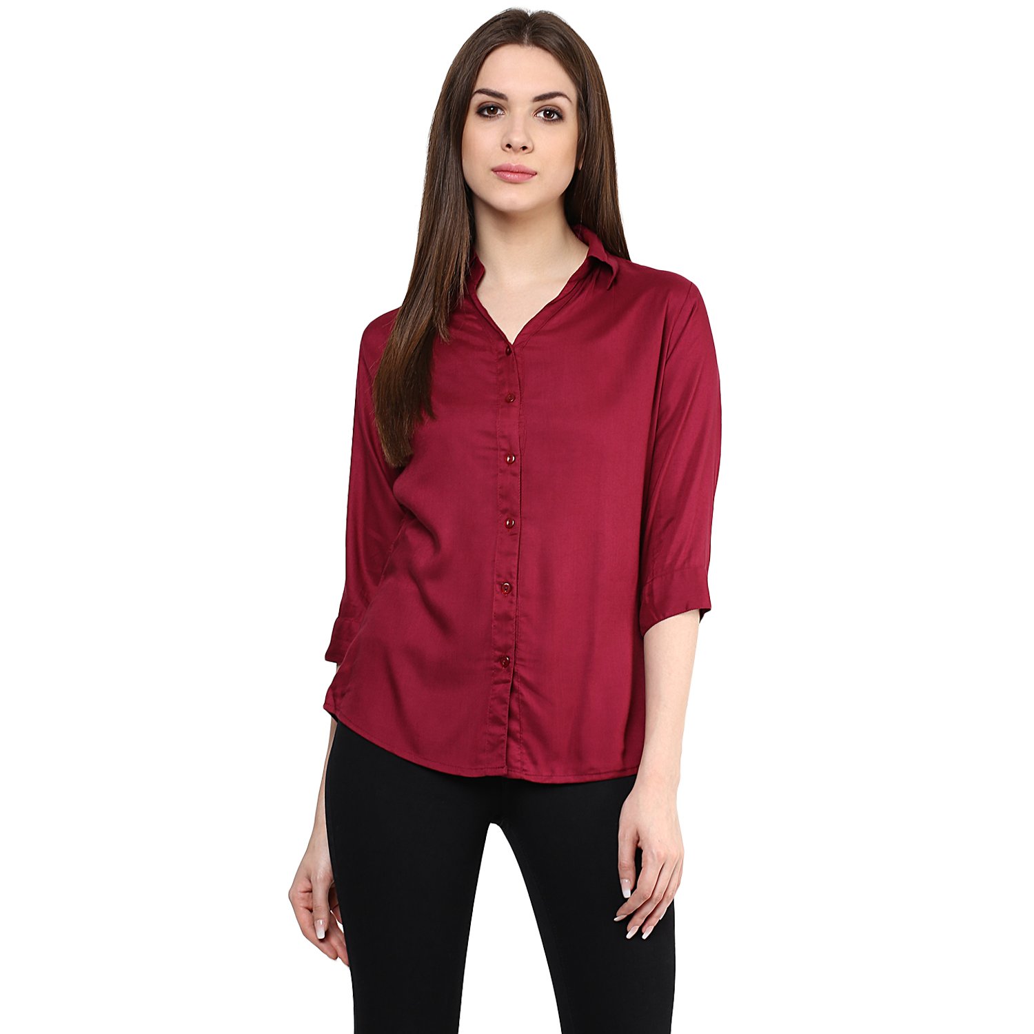 mayra women's rayon shirt