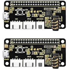 KEYESTUDIO ReSpeaker 2-Mic Pi HAT Shield for Raspberry Pi 4/4B/ Pi 3 3B /2B