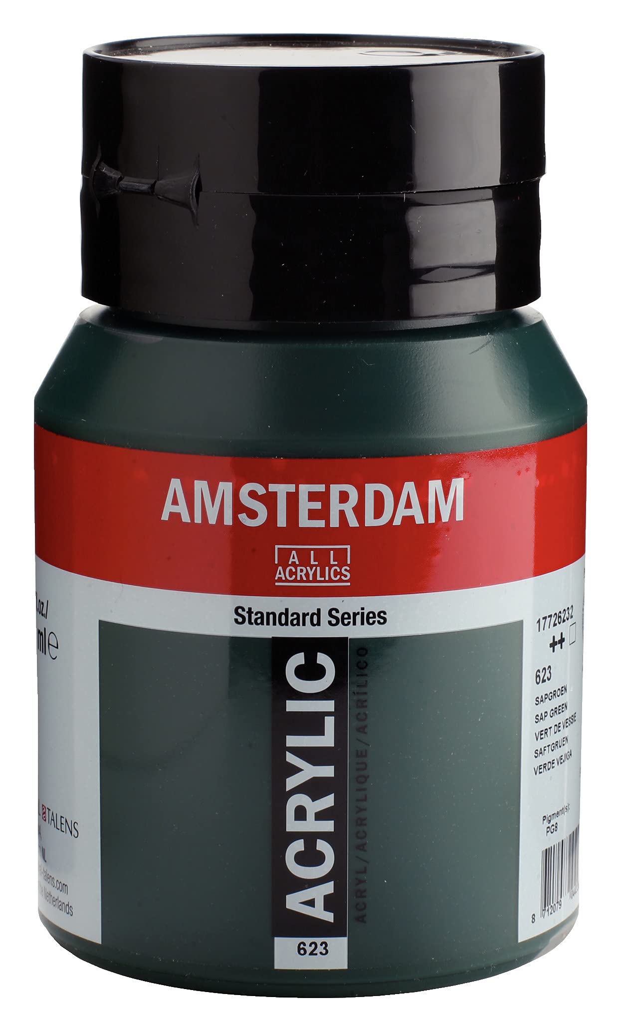 Amsterdam Standard Series Acrylic Jar 500 ml Sap Green 623 (17726232)