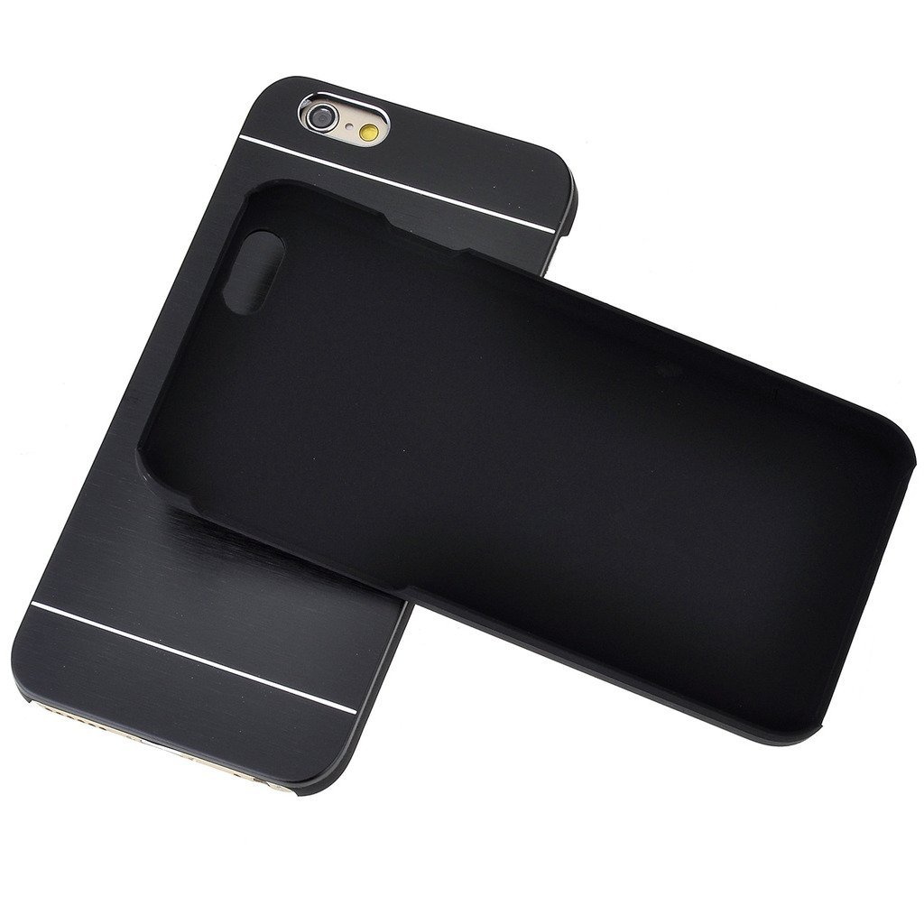 iPhone 6/6S Case -Yerwal Luxury Metal Brushed + PC Hard Back Cover Case Skin for iPhone 6/6S 4.7\