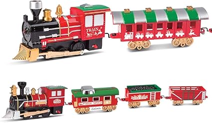 battery operated christmas train