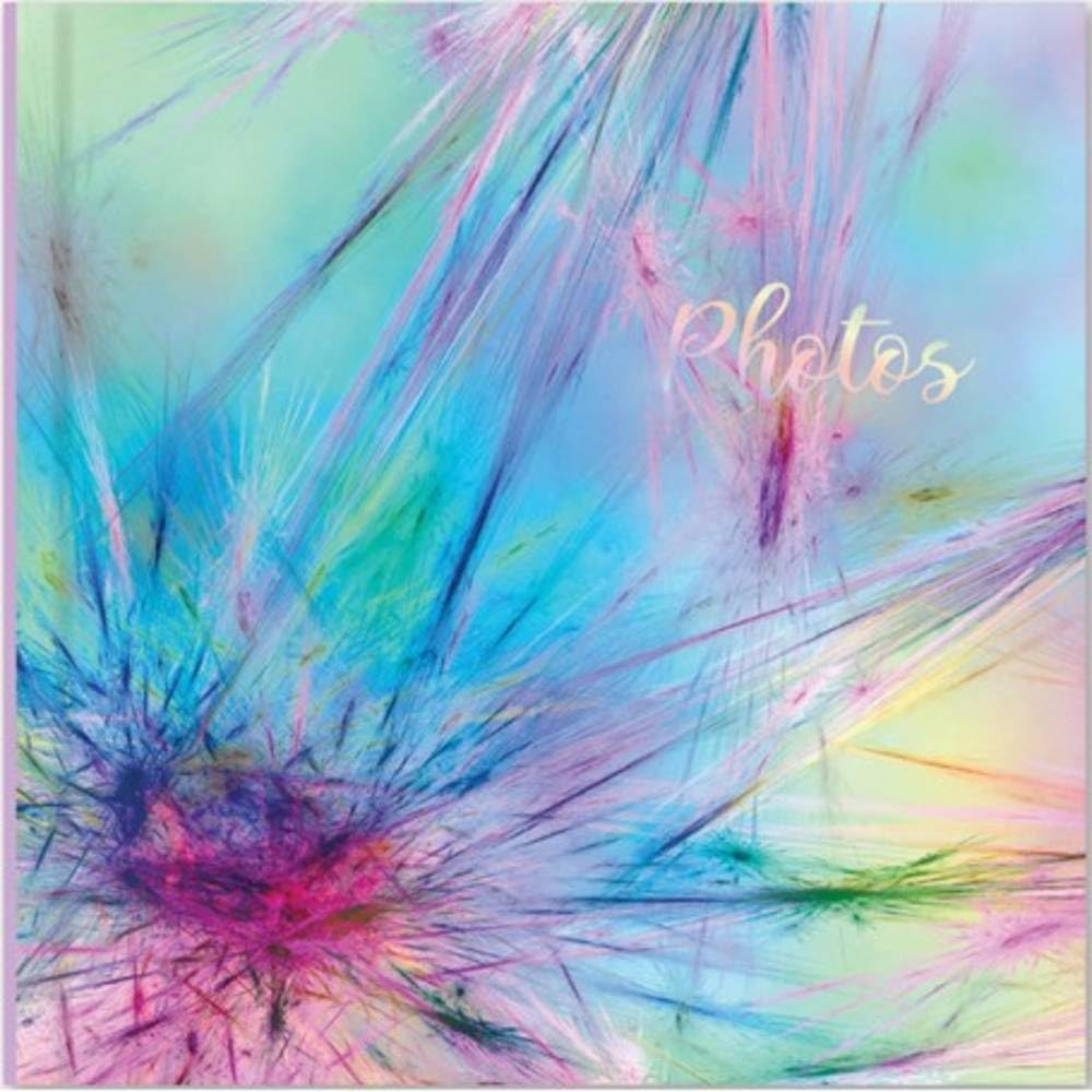 Picture This Abstract Pastel Photo Album Holds 200 6x4 Pockets