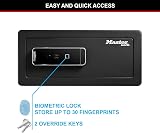 Master Lock LX110BEURHRO Biometric Safe for Valuables 19.5x43x37 cm Black view 7