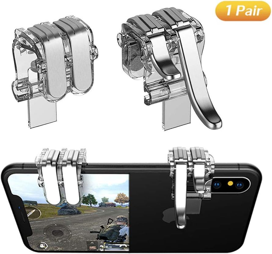 PUBG Mobile Game Trigger, Ismael Erickson Phone Trigger Game Controller Gamepad Joystick Sensitive Shoot and Aim L1R1