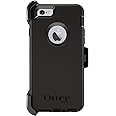 OtterBox iPhone 6 / 6s Defender Series Case - Black, Rugged & Durable, with Port Protection, Includes Holster Clip Kickstand