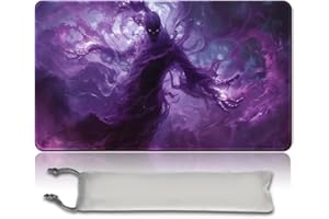 PLGATJEF MTG Playmat 23.6x13.8 Inch Board Game Card Game Trading Card Game Mat Mouse Pad TCG Game Mat Stitched Edge Smooth Surface Rubber Base for Board Games,Card Showdown. (MTA23)