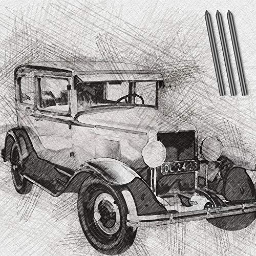 24 Pieces 5.6 mm Mechanical Pencil Refills Drawing Pencil Refills for Art Painter Artist Sketch