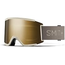 Smith Squad XL Goggle Chalk w/CP Sun Black Gold Mirror + CP Storm