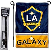 Los Angeles Galaxy Garden Flag with Stand Pole Holder