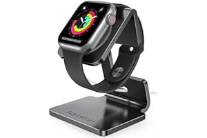 Lamicall Watch Stand for Apple Watch Magnetic Fast Charger - Desk Charging Stand Holder Dock for Apple iWatch Series SE3 SE2 Ultra 3, Series 11 10 9 8 7 6 5(49mm 46mm 45mm 44mm 42mm 41mm 40mm 38mm)