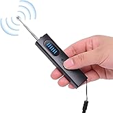 Mizuosre Hidden Camera Detector, Anti Spy Camera Finder Wireless Rechargeable with 5 Levels Sensitivity, GPS Tracker Detector, Bug Detector, Rf Signal Scanner for Home, Office, Hotel