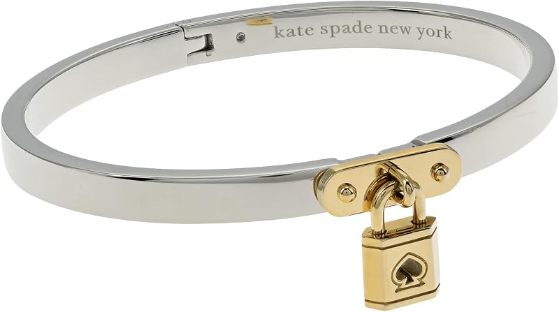 Braccialetti con charm Lock and Spade, Argento