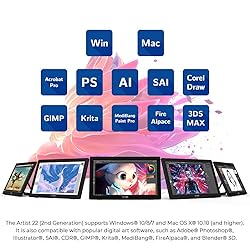 Drawing Tablet with Screen XPPen Artist 22 2nd