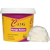 3CAYG Mango Butter All Natural 1LB Body Butter Lotion- Great for Soap Making-Naturally Refined