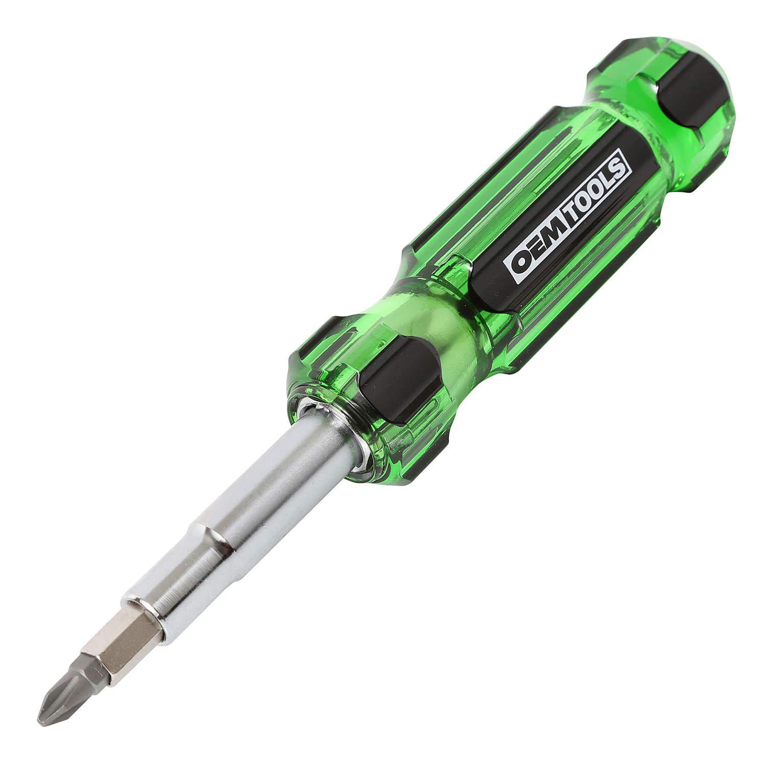 OEMTOOLS 13-in-1 Multi-Bit Screwdriver, Nut Driver and Schrader Valve Tool, Multi Tool Screwdriver Kit, HVAC Tools, Electrician Tools