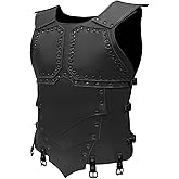 Medieval Chest Armor for Men Knight Breastplate Costume Viking Leather Armour LARP Halloween Cosplay Party