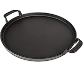Hisencn 7421 12 Inch Cast Iron Griddle for Weber Original Kettle 22 1/2 | Fits Weber Gourmet BBQ System Original Kettle Premium 22.5 inch and Performer Premium charcoal grill 7421 pan