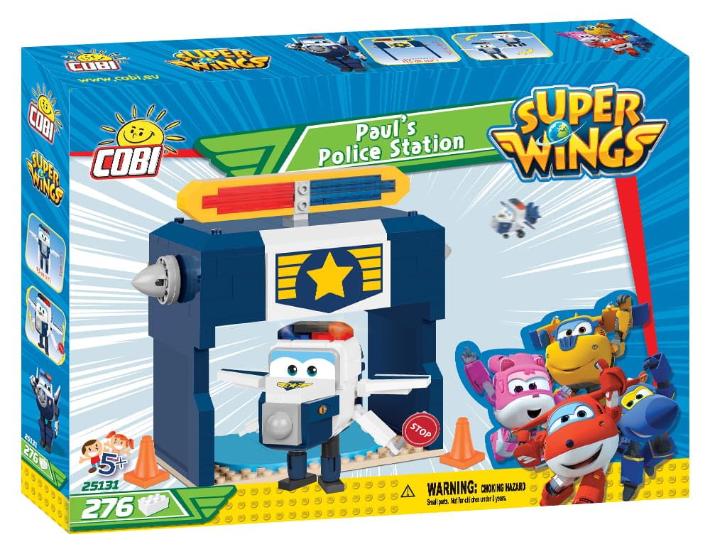 COBI Super Wings - Paul's Police Station