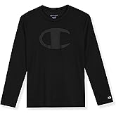 Champion Boys Long Sleeve Tech T-Shirt Athletic Performance Tee