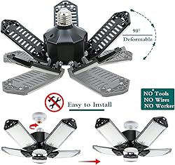 160W LED Garage Light 4Pack, 16000 Lumen Ceiling
