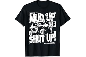 HERSIL Retro UTV SXS Rider Mud Up ATV Offroad Riding T-Shirt